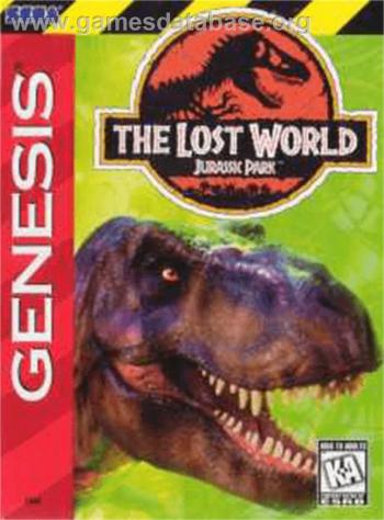 Cover Jurassic Park 2 - The Lost World for Genesis - Mega Drive